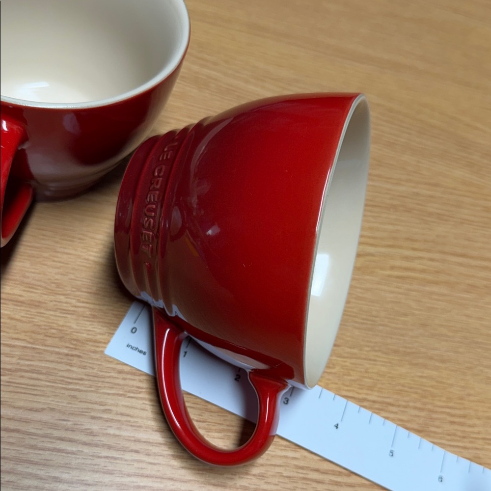 Le Creuset Stoneware Giant Bistro Mug (2pcs) - Picture 7 of 8